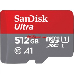 Thẻ nhớ 512Gb Sandisk Ultra A1 Micro SDHC UHS-I 100Mb/s